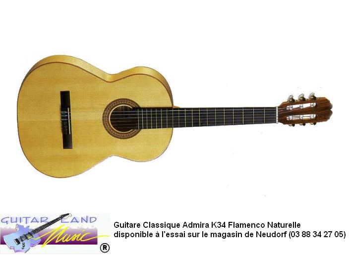 Guitare Classique Admira Flamenco Naturel